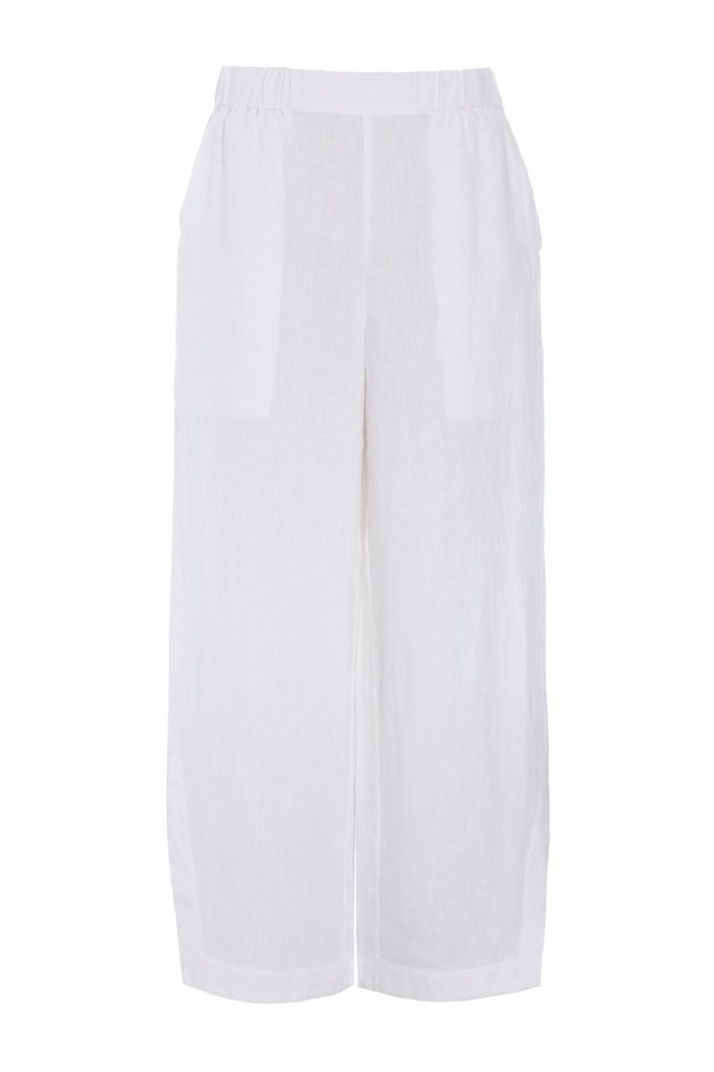 Airy linen elastik bukser