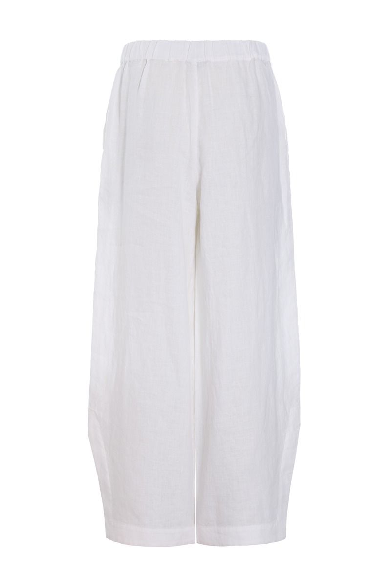 Airy linen elastik bukser