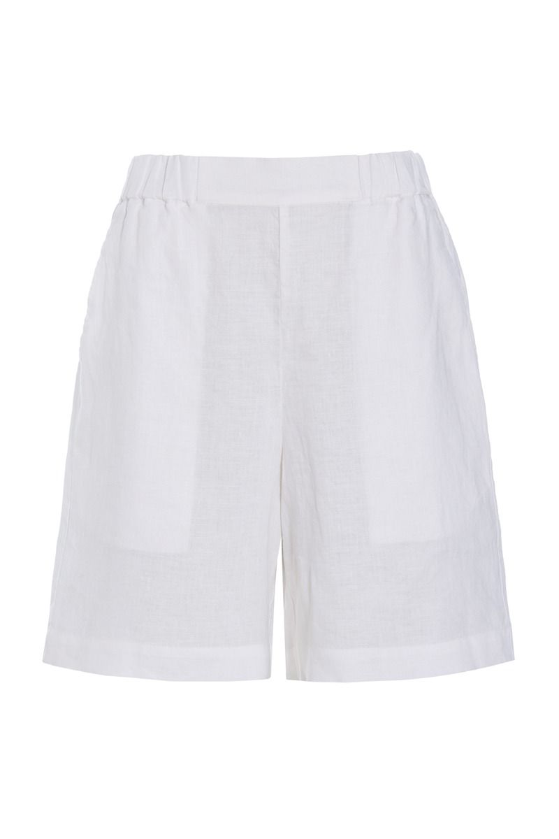Airy linen shorts