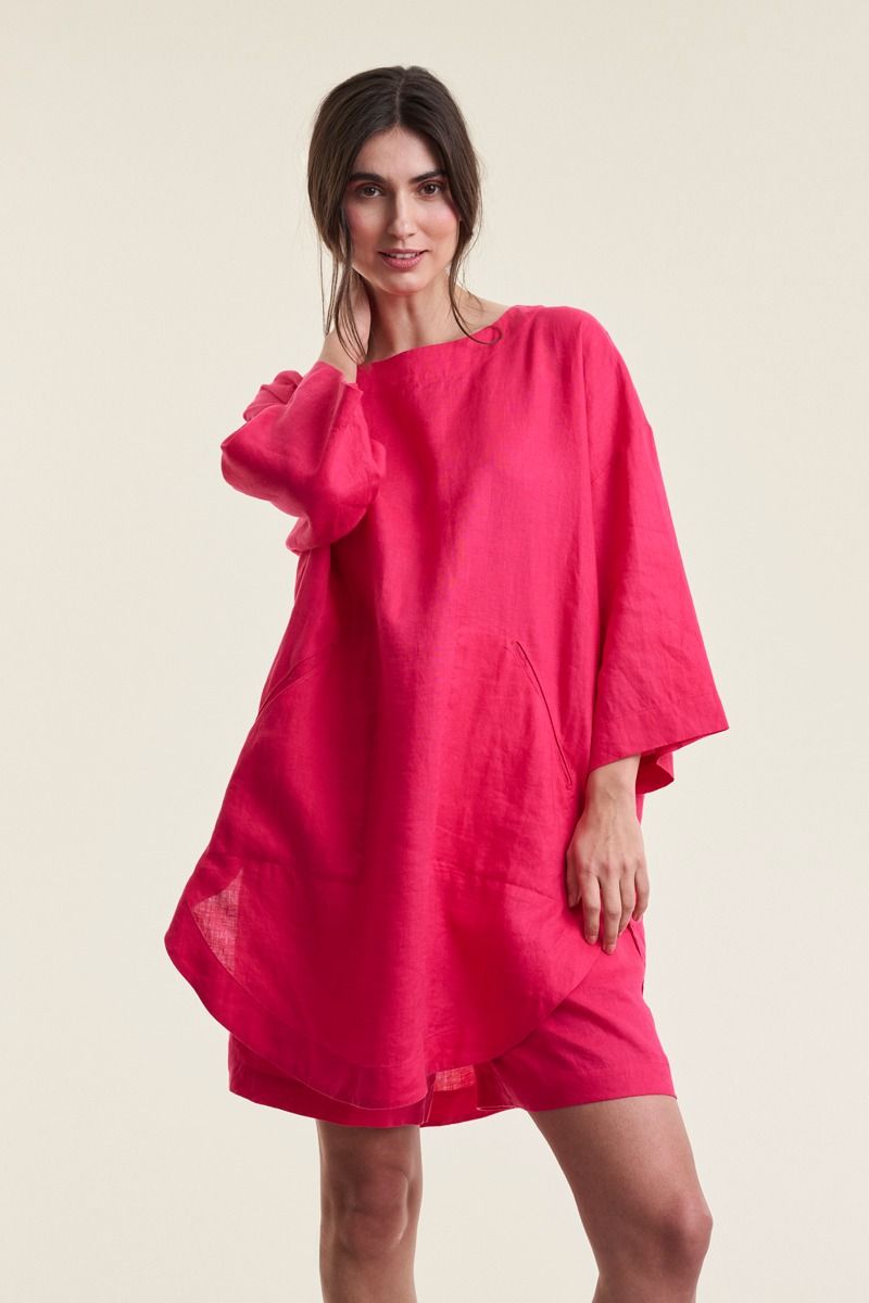 Airy linen tunika