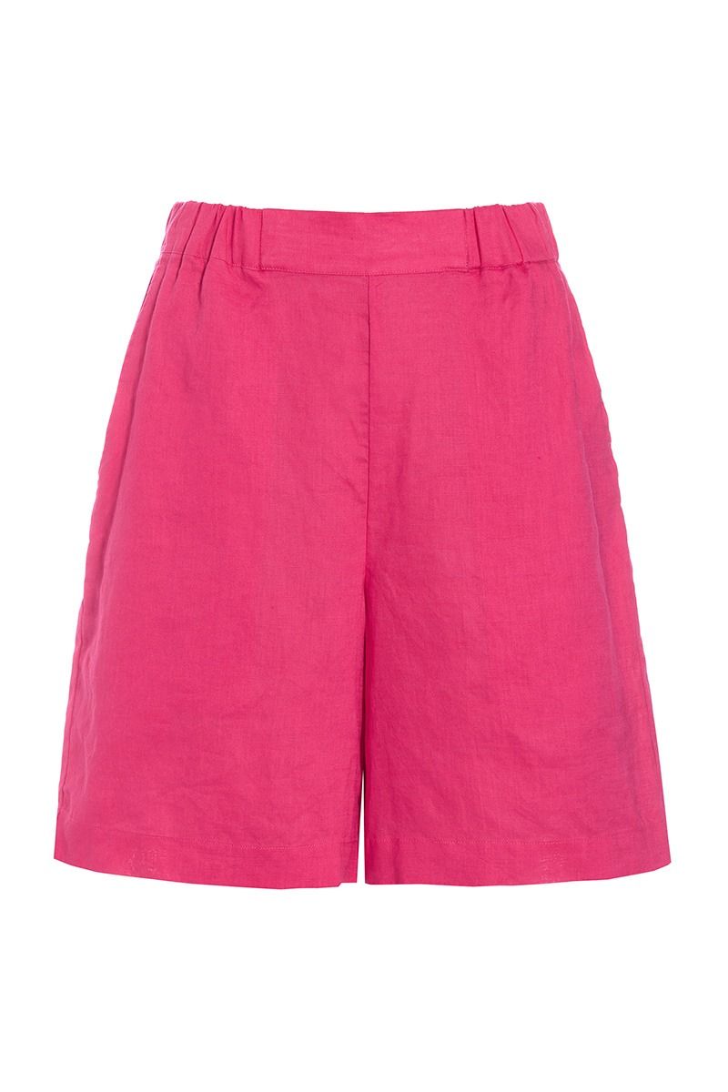 Airy linen shorts