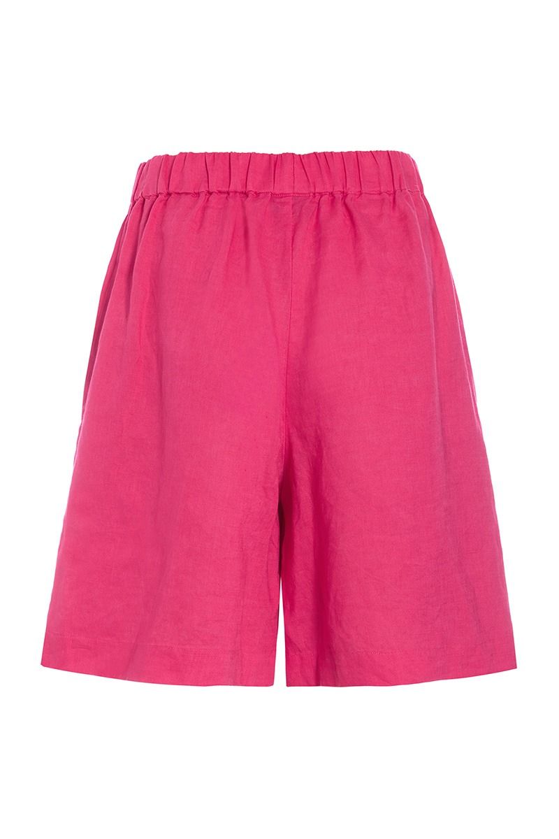 Airy linen shorts