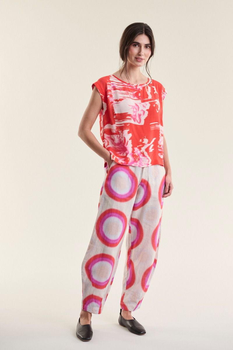 Haru FSC rundhalset bluse