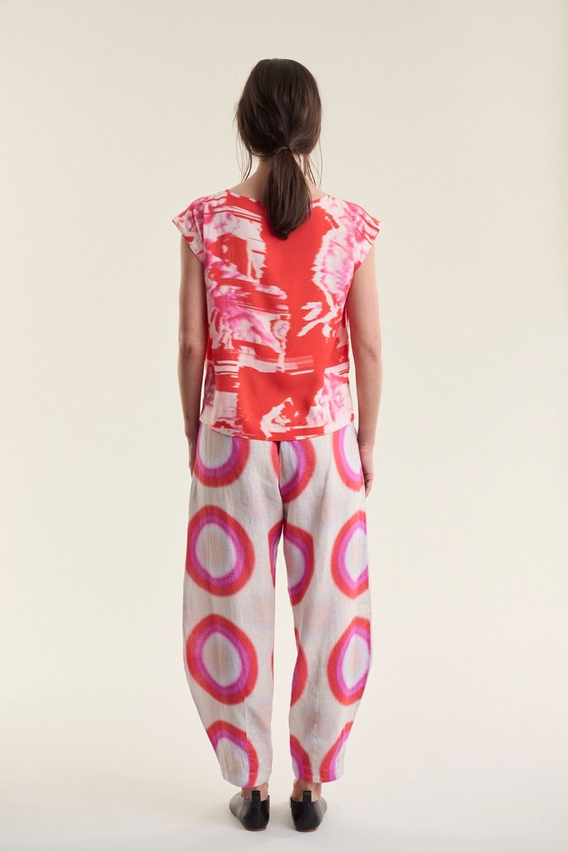 Haru FSC rundhalset bluse
