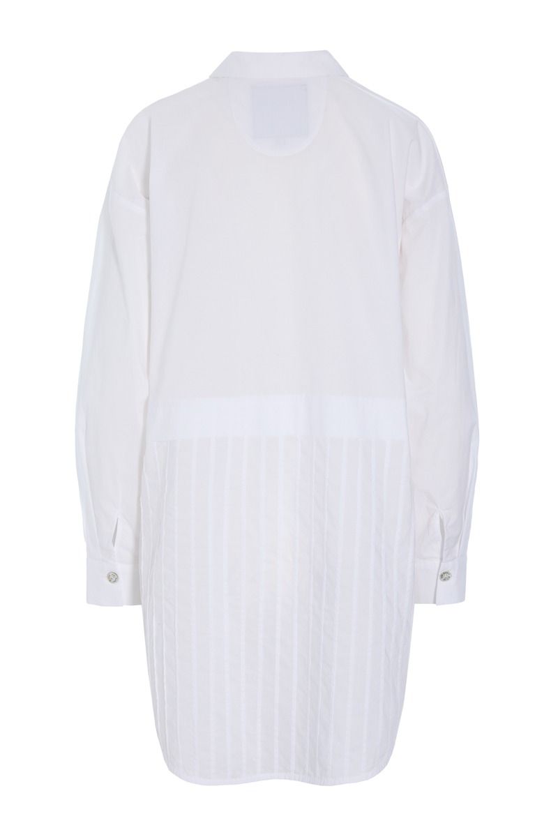Core cotton pintuckskjorte