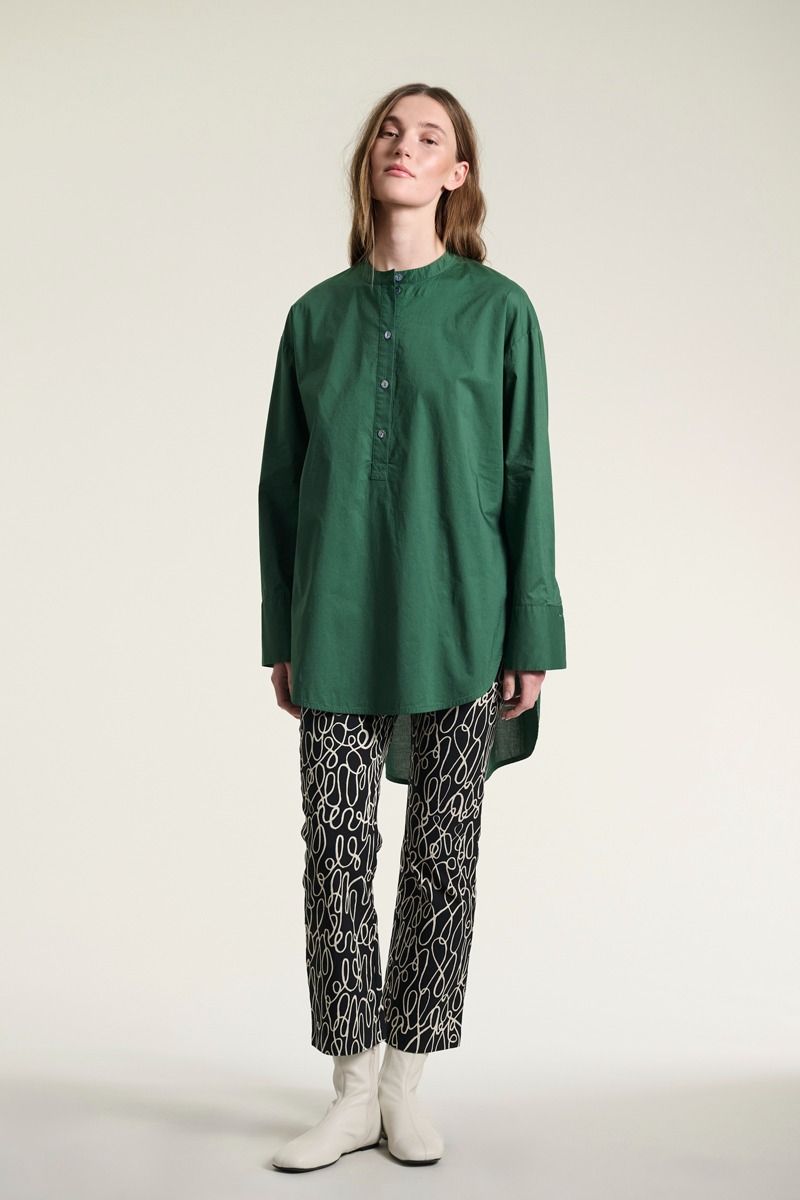 Core cotton tunika skjorte