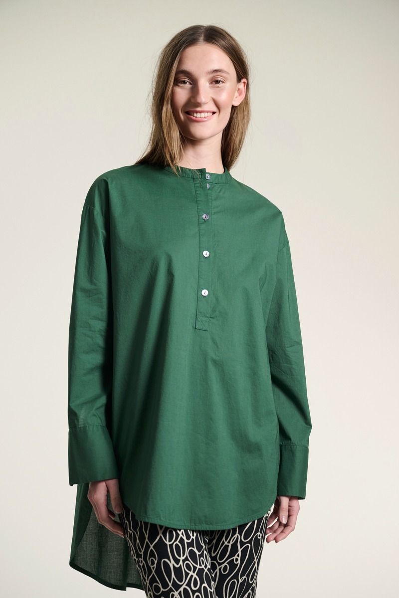 Core cotton tunika skjorte