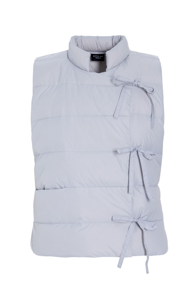 Feather down vest