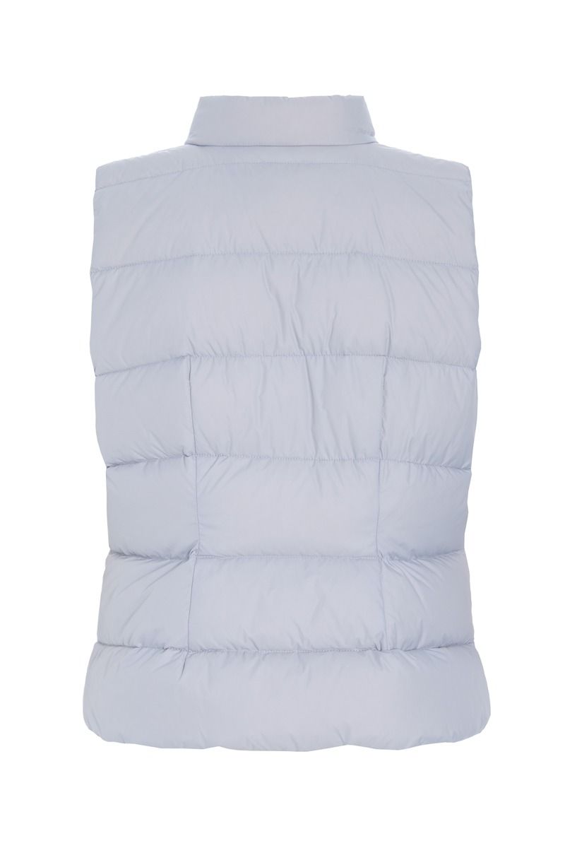 Feather down vest