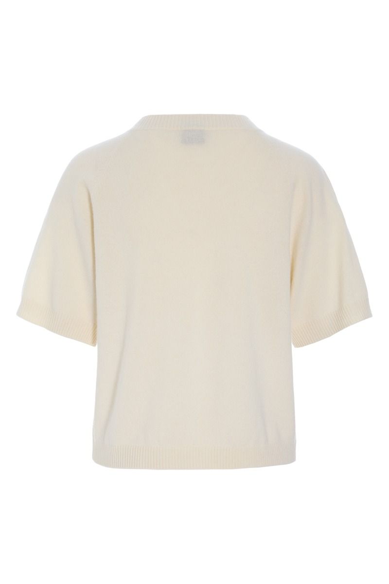 Kumo cashmere kortærmet bluse