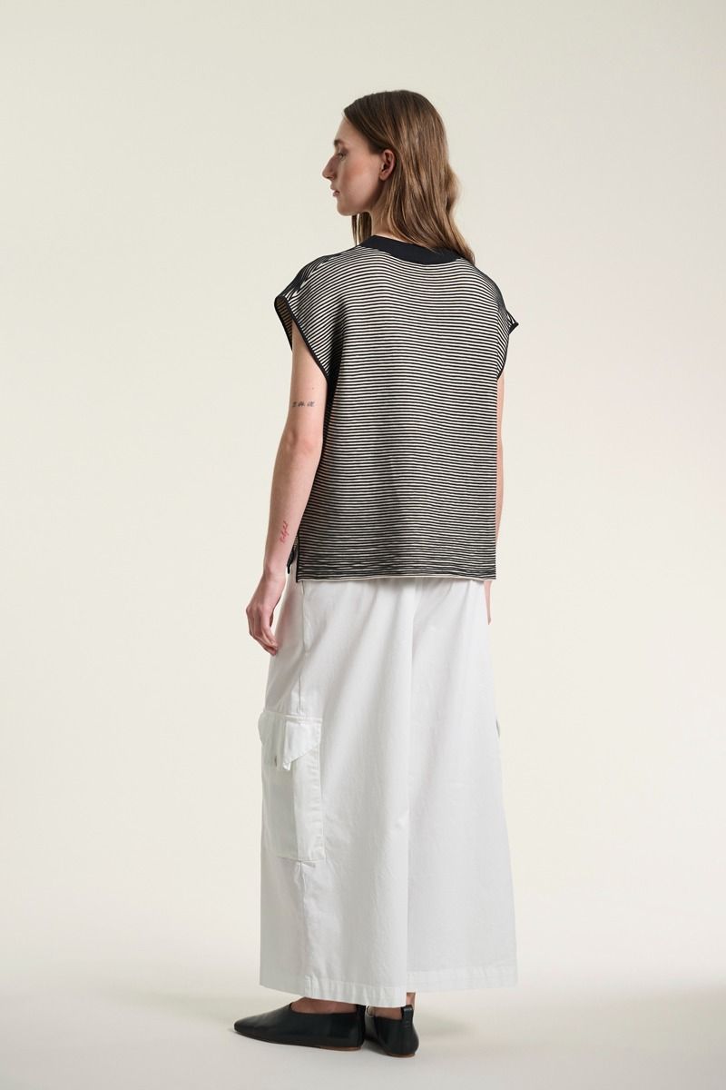 Saku bluse med bieser