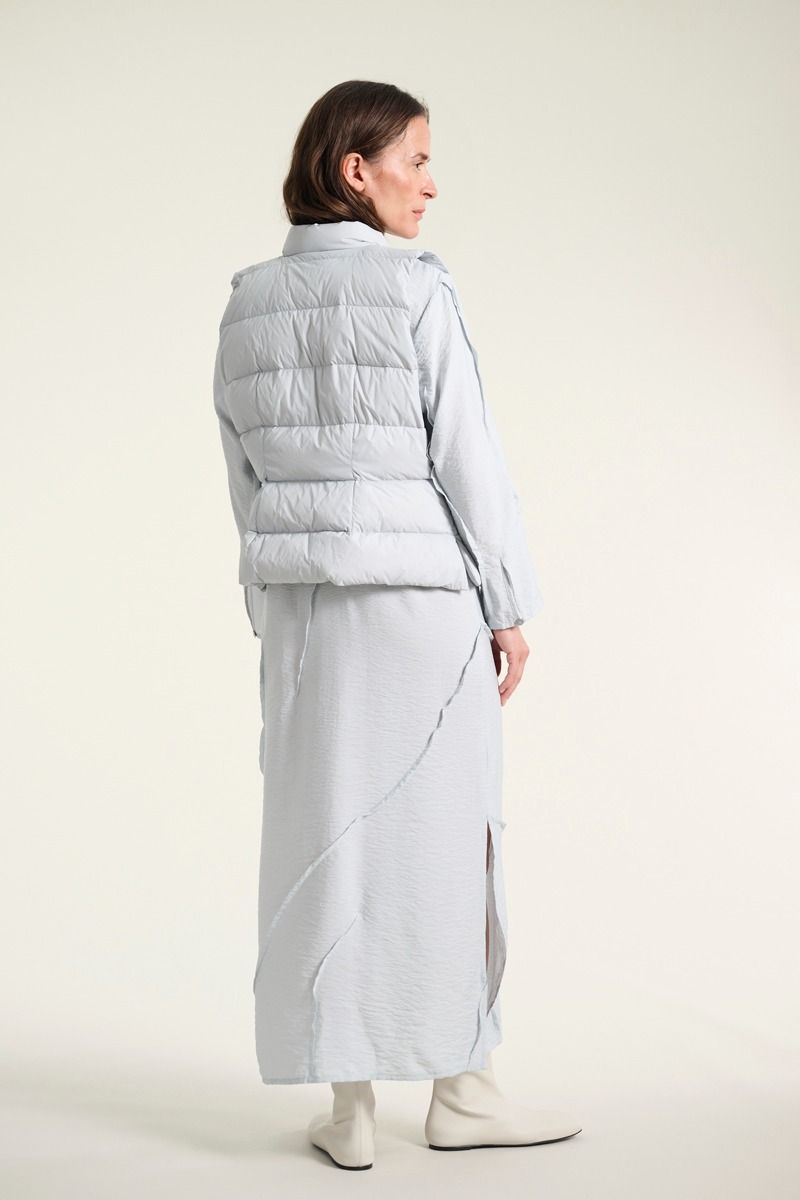 Feather down vest