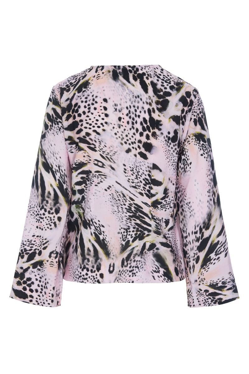 Tsuki bluse med v-hals