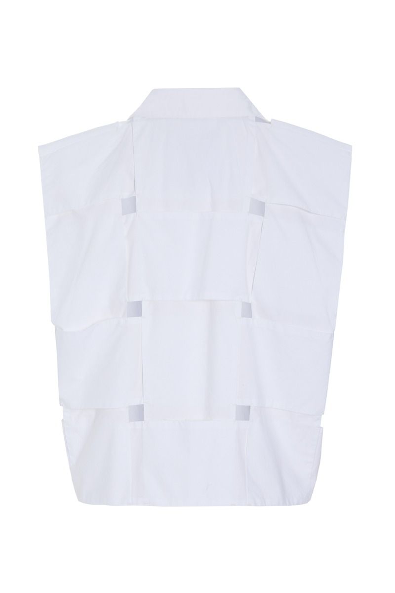 Kami cotton kort skjorte