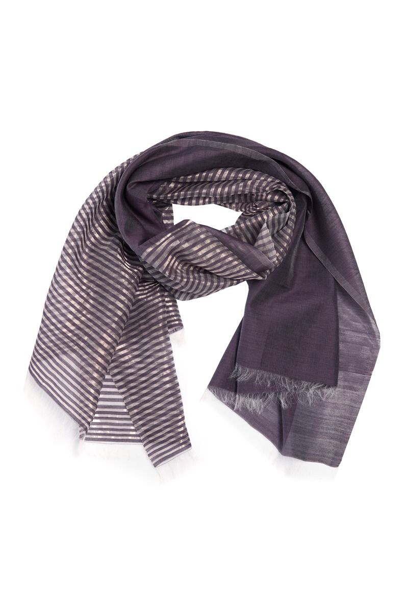Silver stripe tørklæde