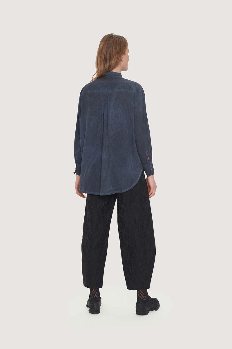 Jacquard stretch pants