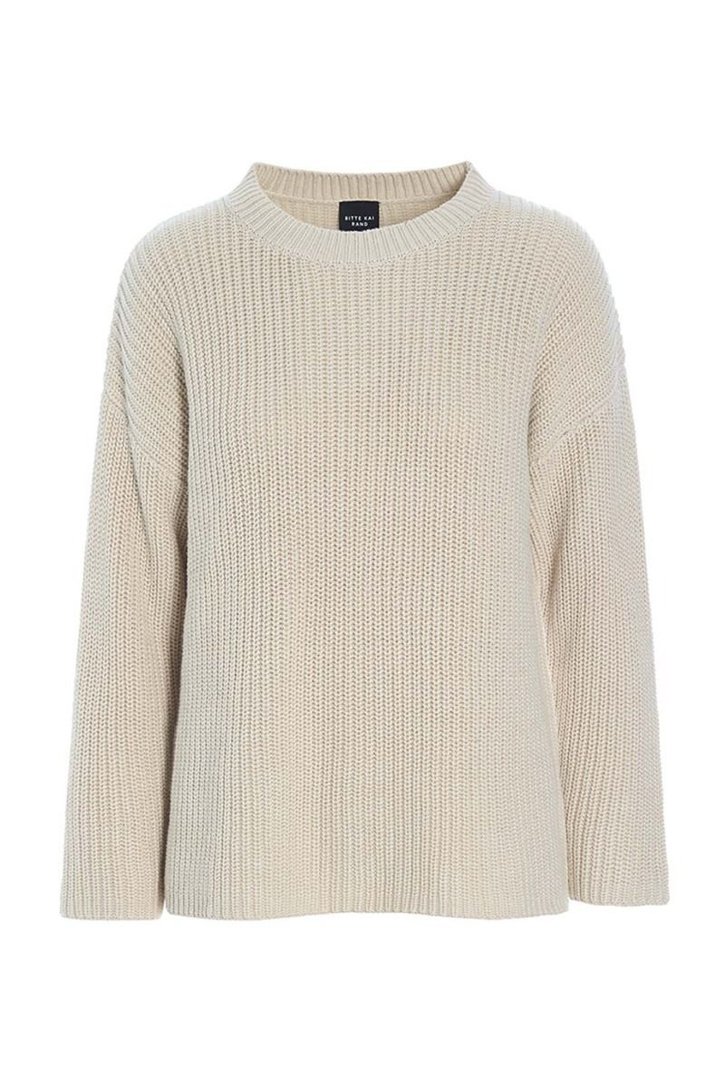 Gamine knit blouse