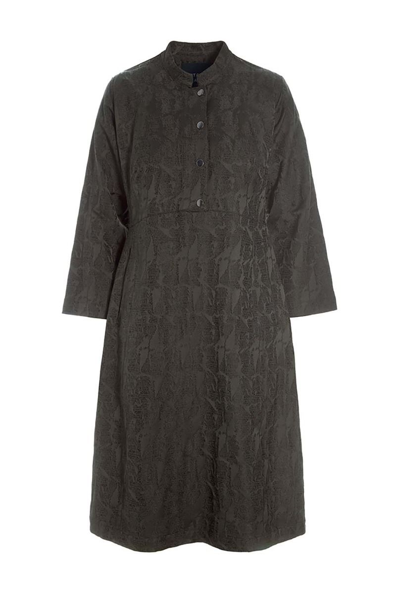 Jacquard stretch dress