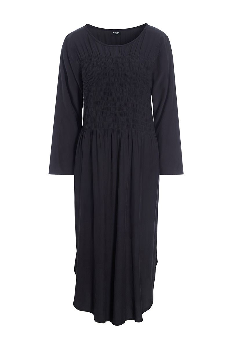 Okazaki FSC dress with smocking