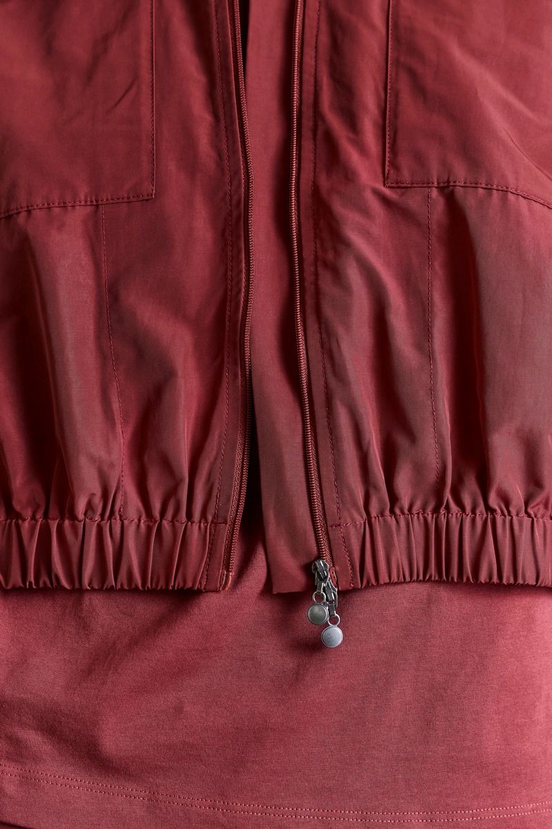 Fukkura poplin bomber jakke