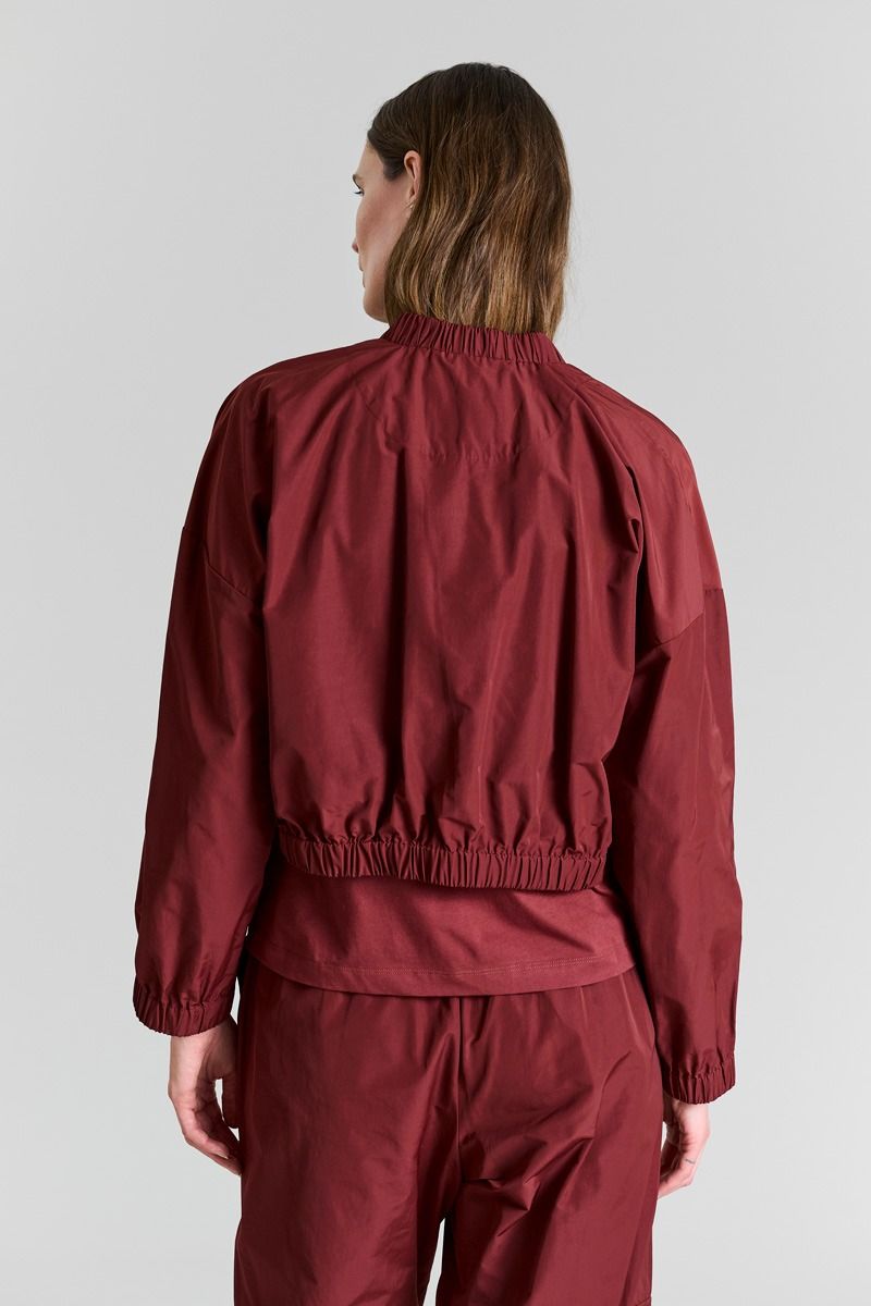Fukkura poplin bomber jakke