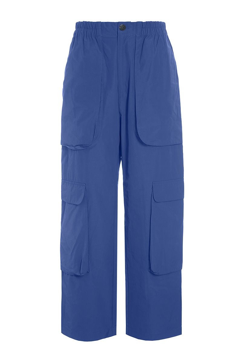 Fukkura poplin lommebukser