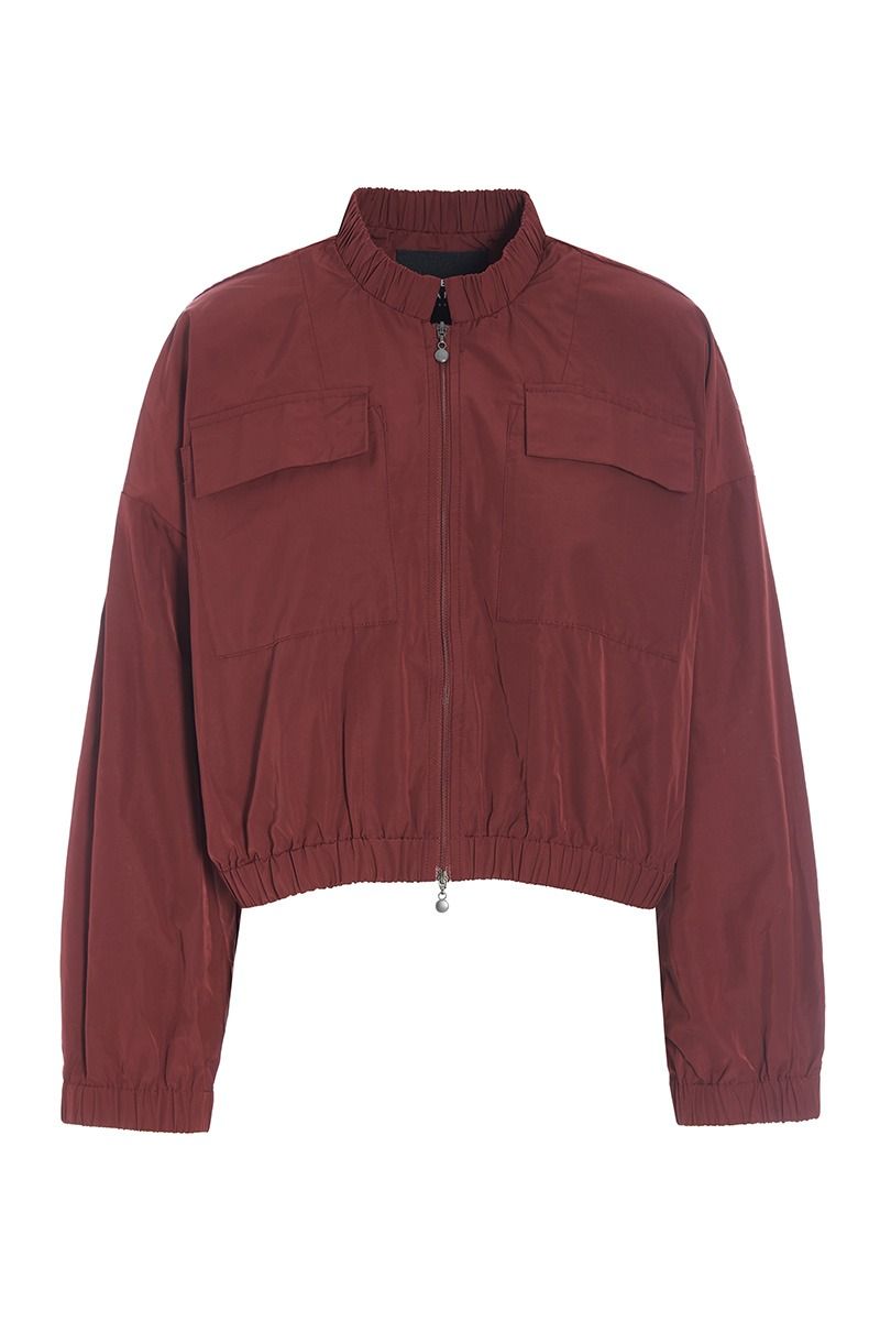 Fukkura poplin bomber jakke