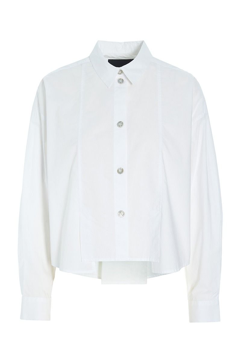 Core cotton skjorte med læg