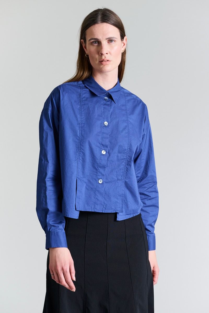 Core cotton skjorte med læg