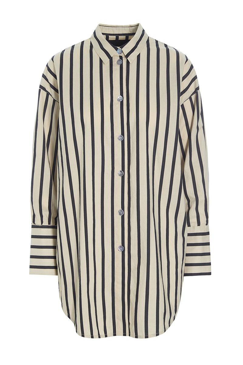 Pirate stripe stor skjorte