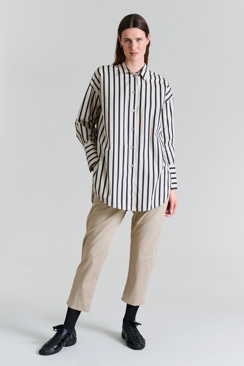 Pirate stripe stor skjorte