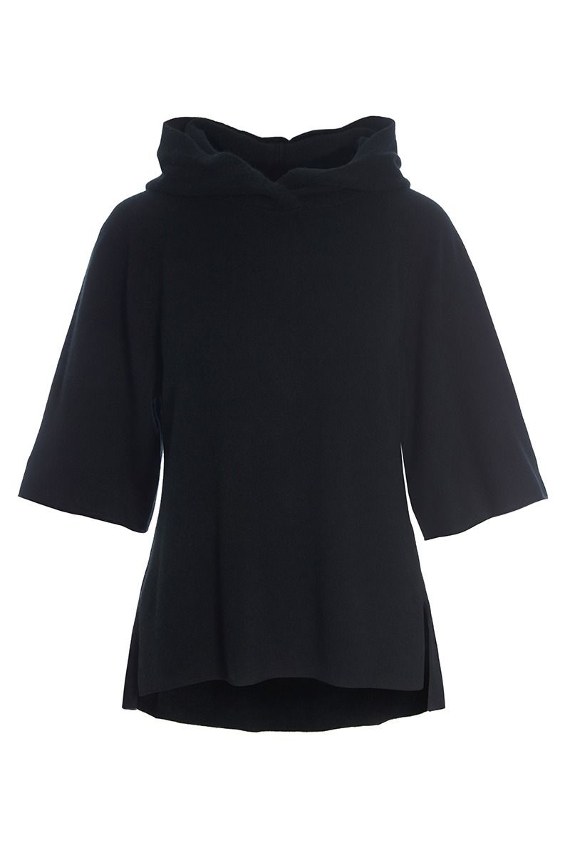 Cloud cashmere hættebluse
