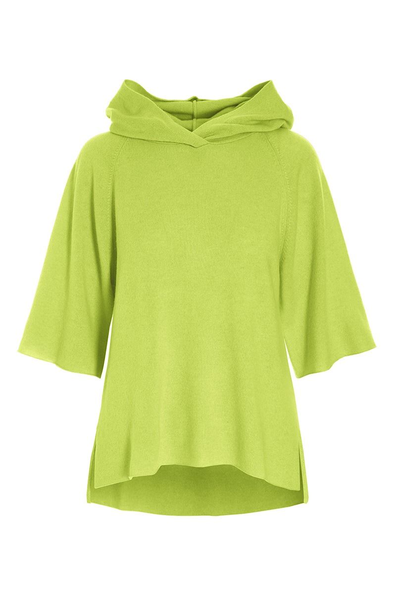 Cloud cashmere hættebluse