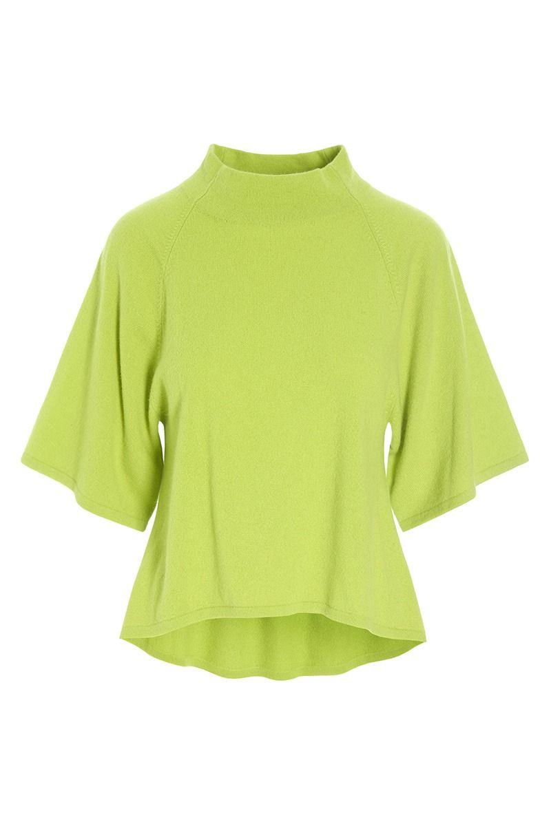 Cloud cashmere højhalset bluse
