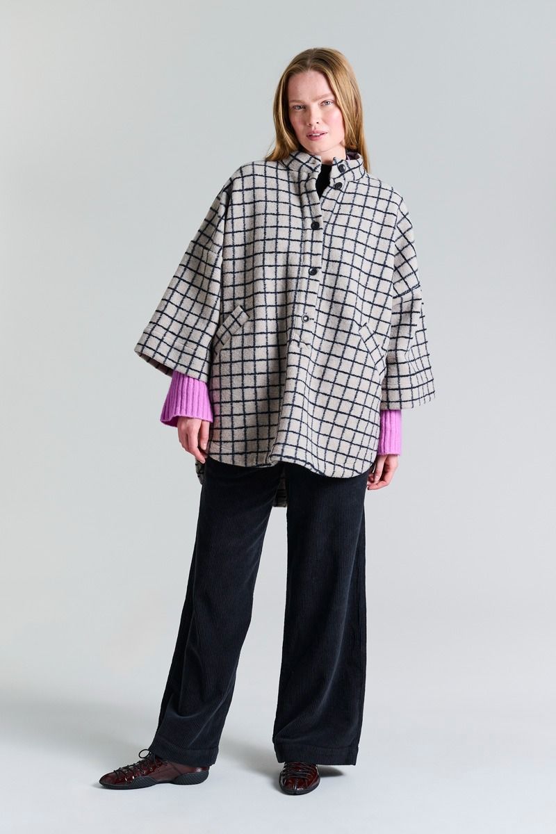 Woollen wire Anorak