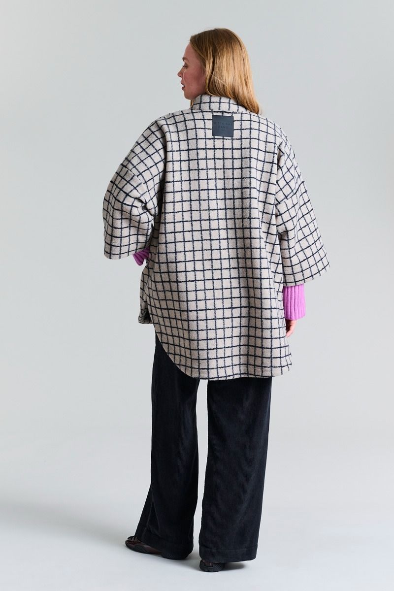 Woollen wire Anorak