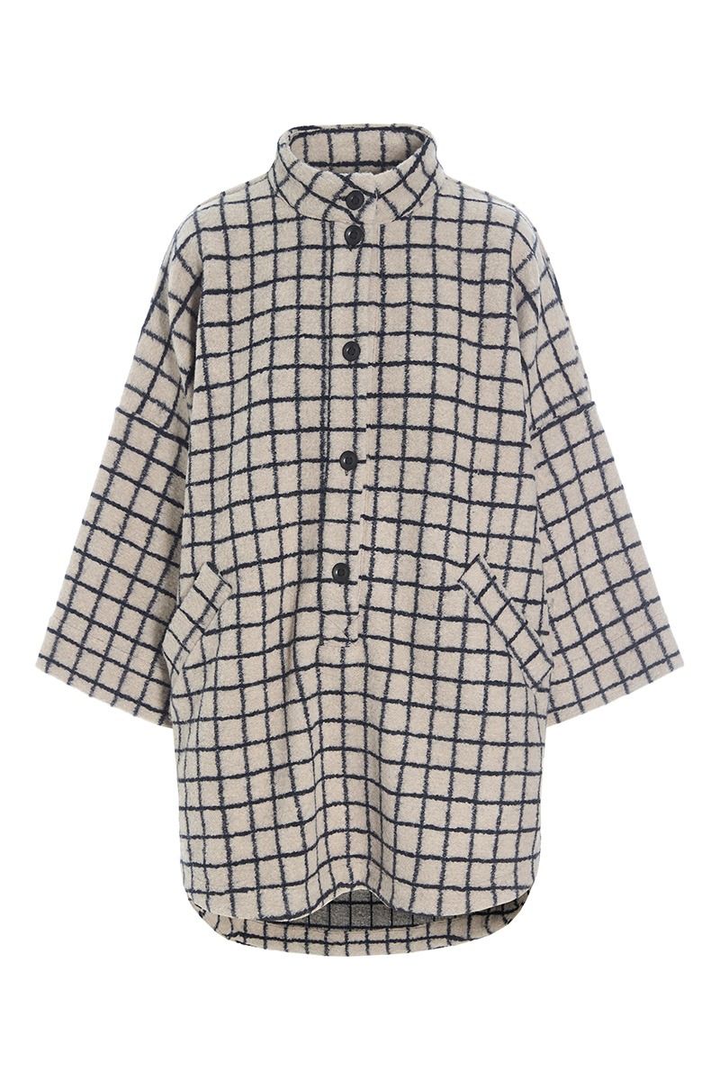 Woollen wire Anorak