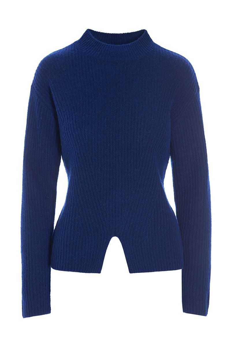 Kebukai hochgeschlossene Bluse