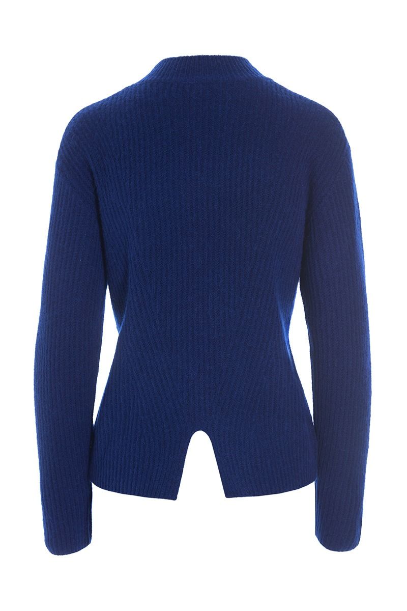 Kebukai hochgeschlossene Bluse