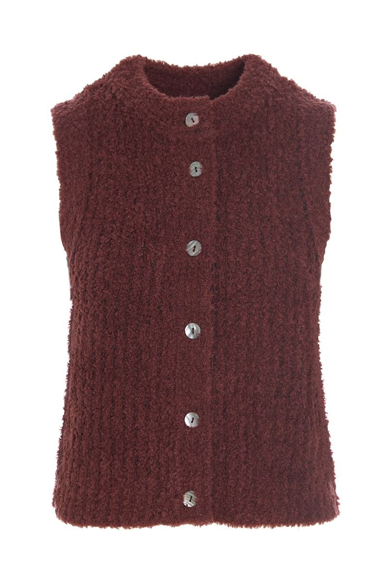 Fuwatto ärmellose Bluse
