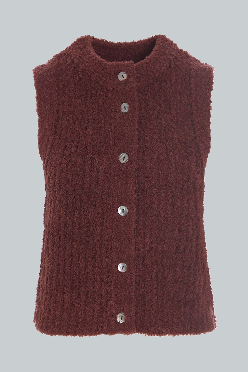 Fuwatto ärmellose Bluse
