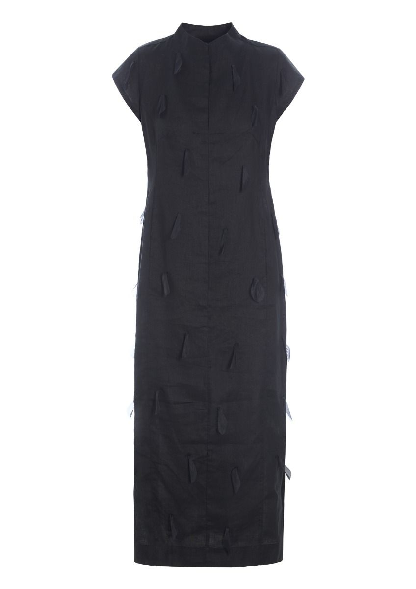 Airy linen long dress