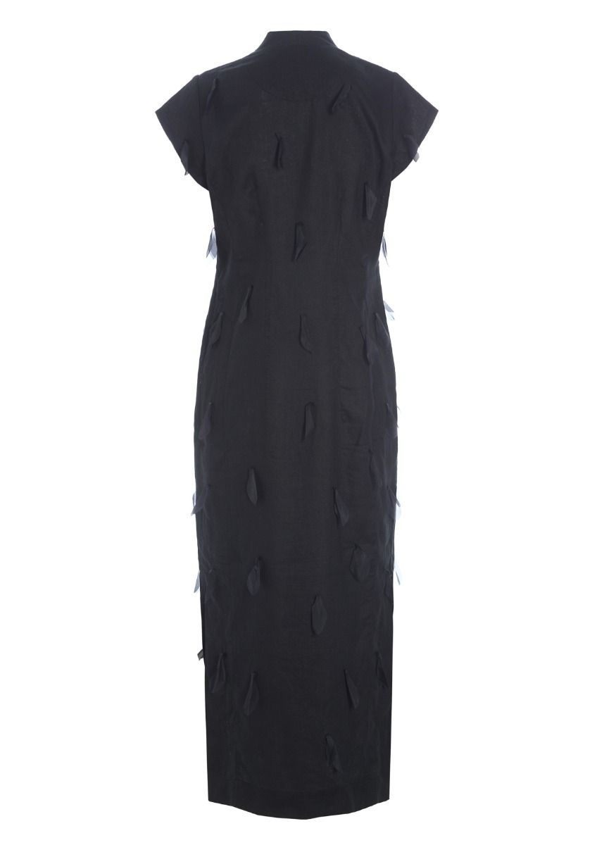 Airy linen long dress