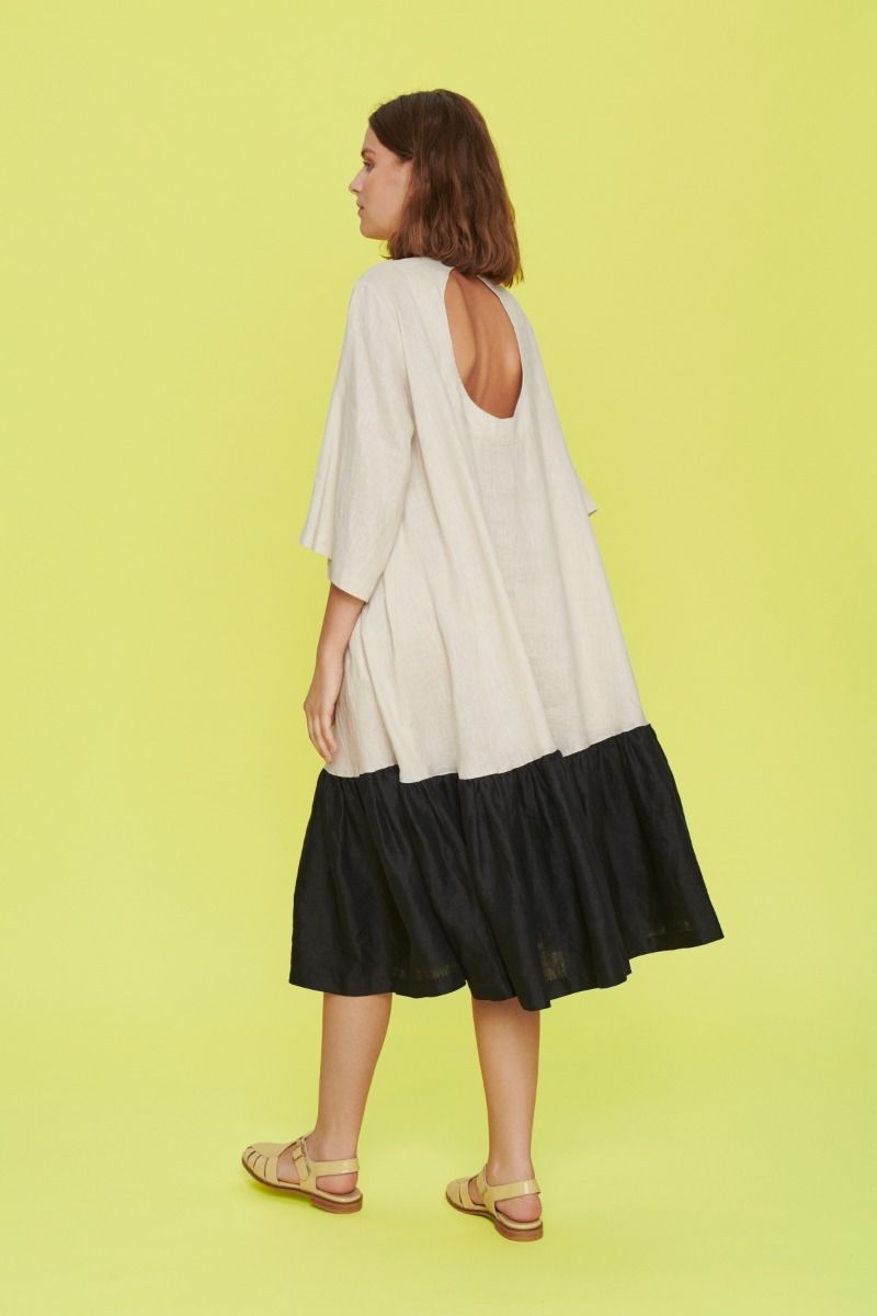 Airy linen dress