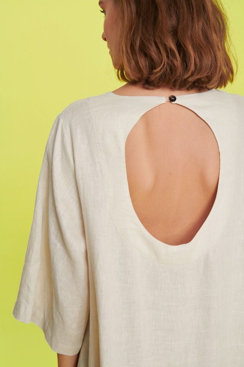 Airy linen dress