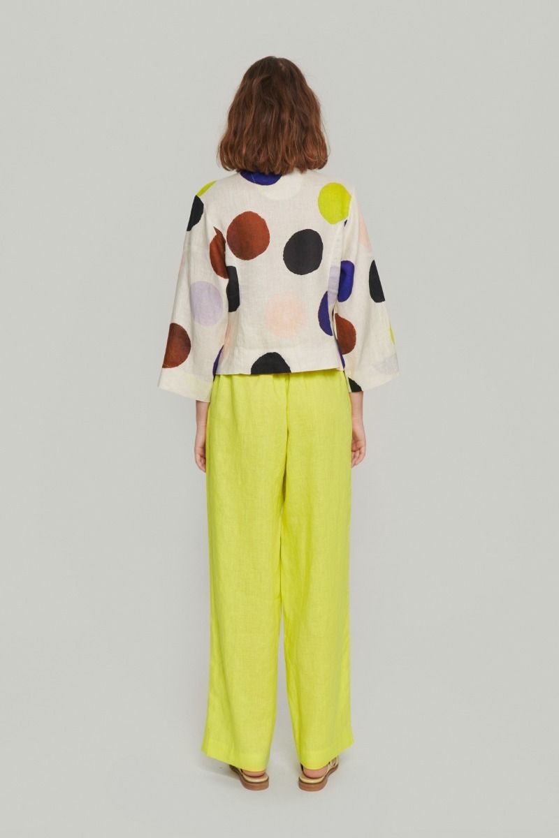 Airy linen pants