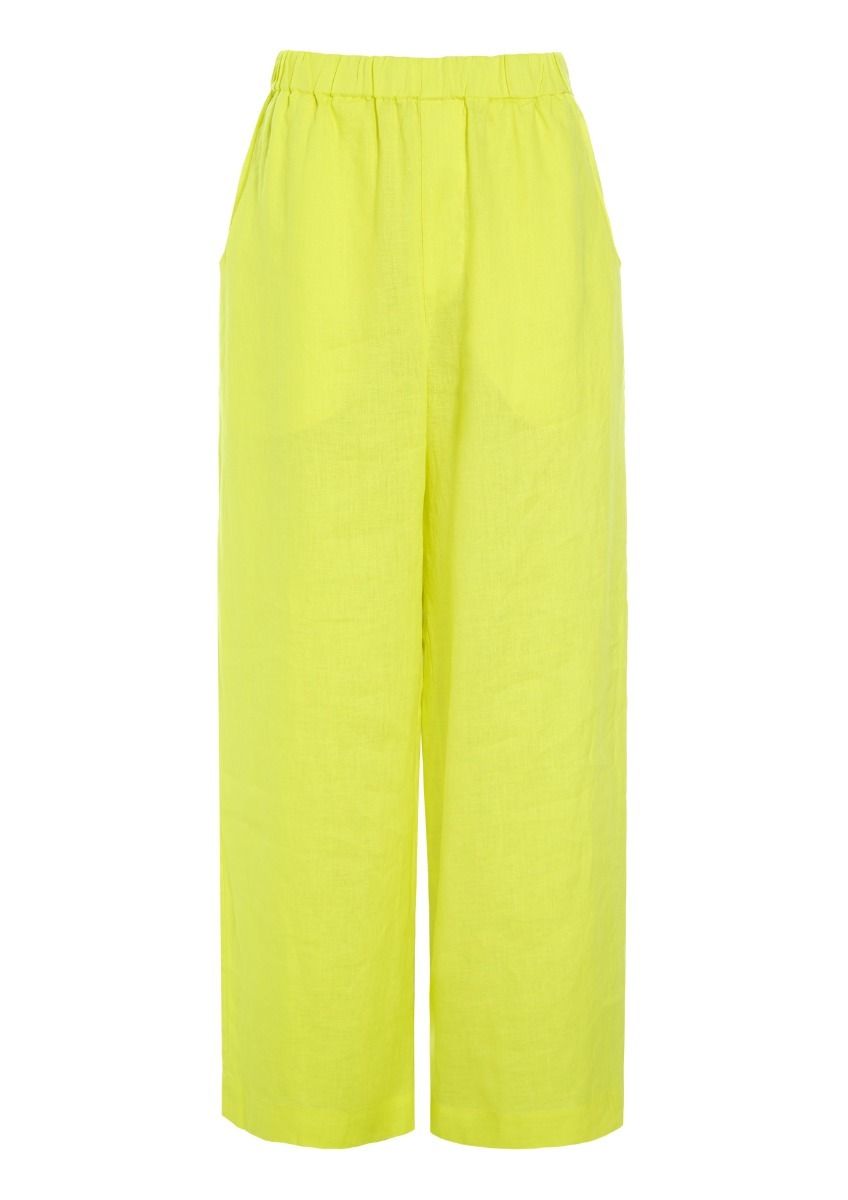 Airy linen pants