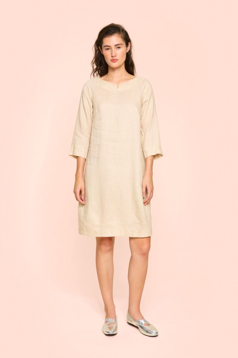 Airy linen dress