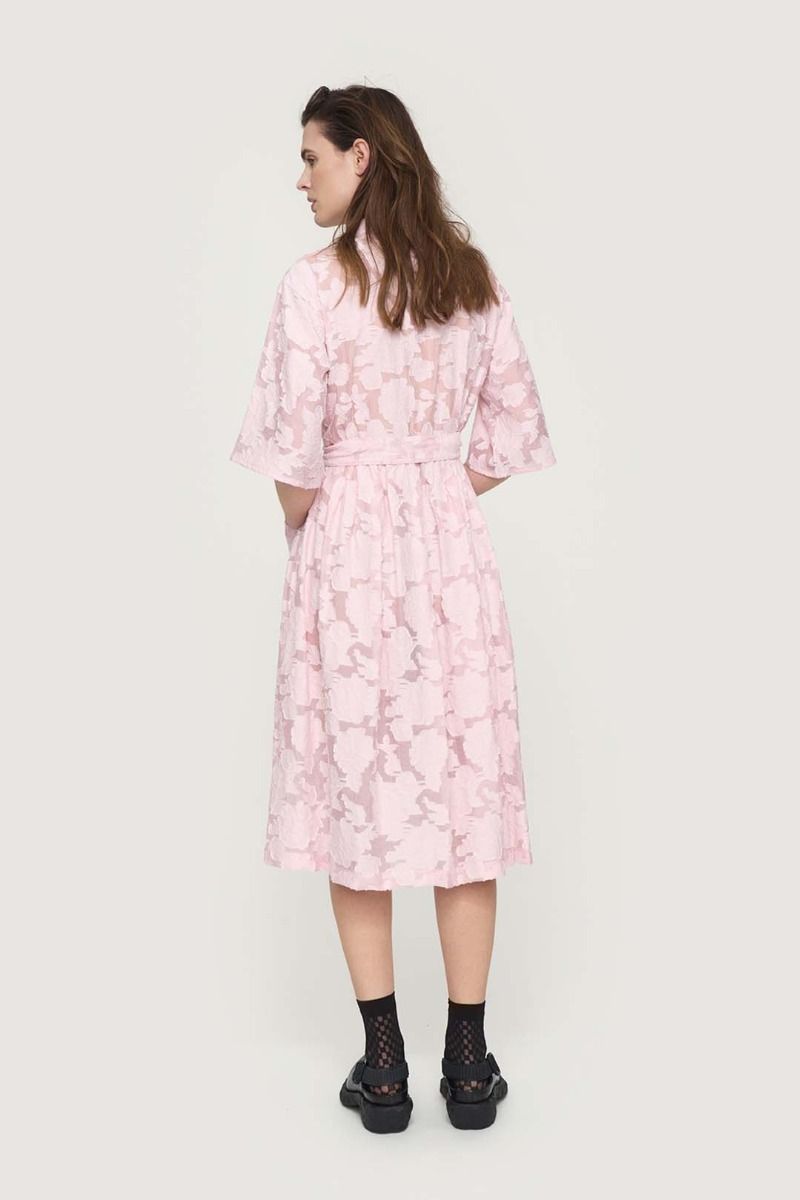 Fil coupé coat dress