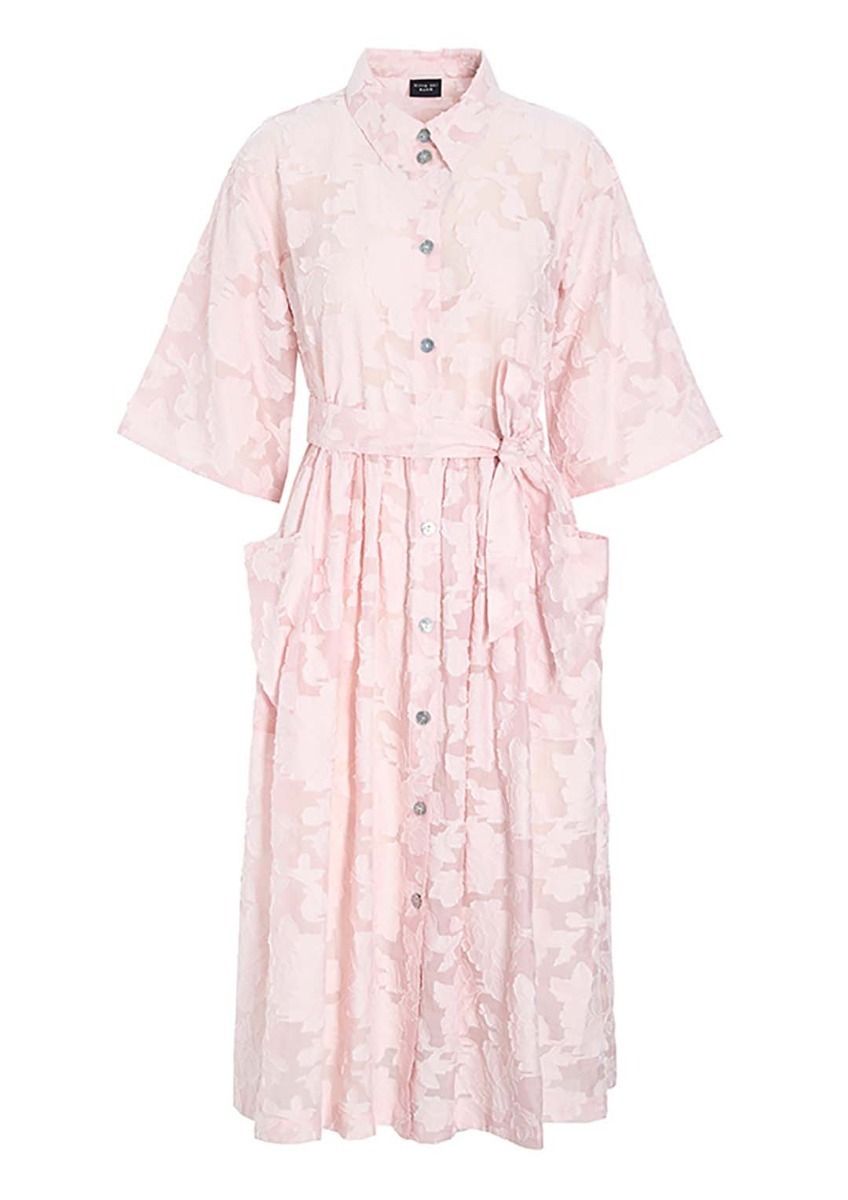 Fil coupé coat dress